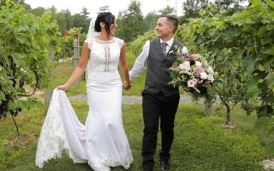 Maria + Jake | A Winery Wedding at Zorvino Vineyard