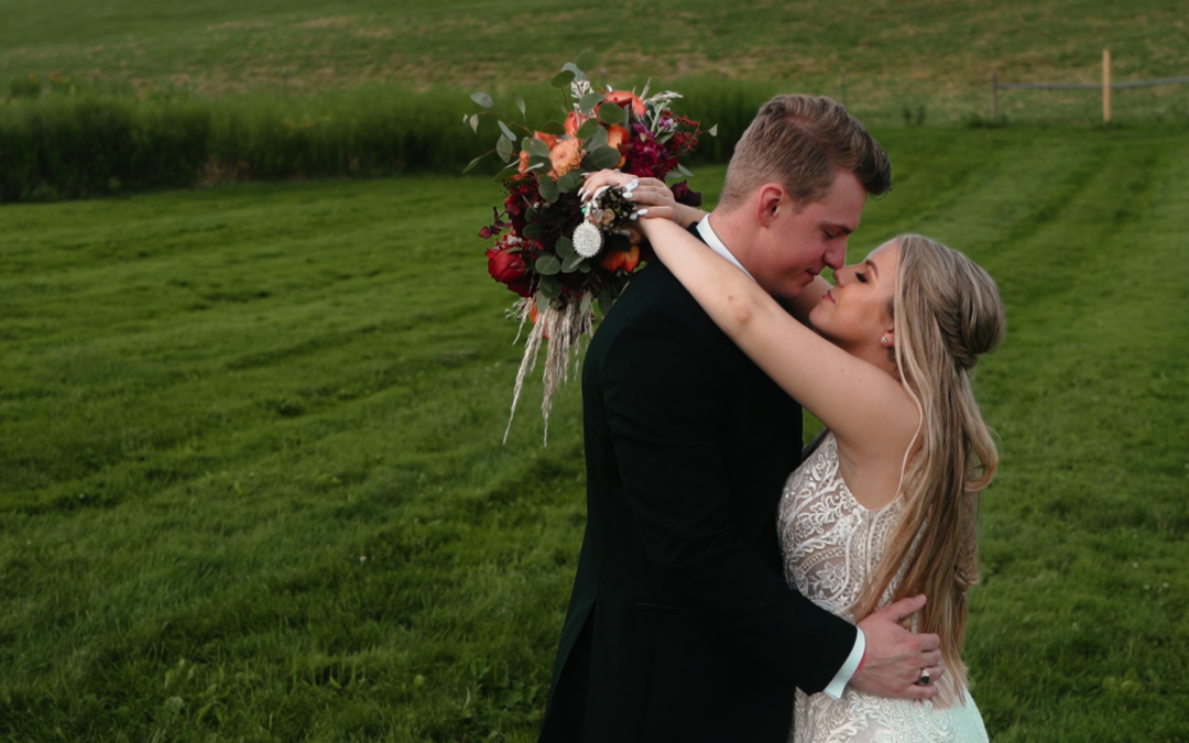 Couple exchanges vows that will have you crying at The Barn at Gibbet Hill