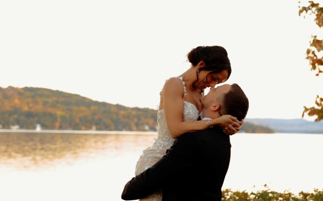 Alexandra & Cam’s Romantic Fall Wedding at Church Landing at Mills Falls